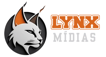 Logo Lynx Mídias, empresa de marketing digital.
